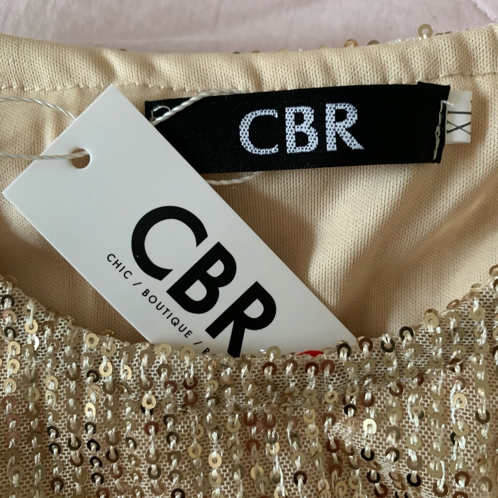 Gold Sequin Blouse